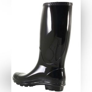 NWB UGG Shaye Rain Boots SZ 9 BLACK
